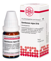 SAMBUCUS NIGRA D 10 Globuli - 10g