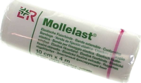 MOLLELAST Binden 10 cmx4 m weiß - 1St