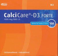 CALCICARE D3 forte Brausetabletten - 100St