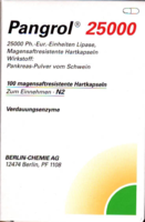 PANGROL 25.000 Hartkps.m.magensaftr.überz.Pell. - 100St - Verdauungsenzyme