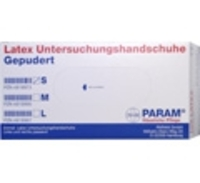 HANDSCHUHE Einmal Latex gepudert S - 100St