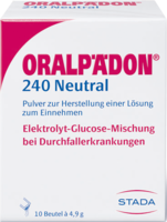 ORALPÄDON 240 neutral Btl. Pulver - 10St - Durchfallmittel