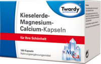 KIESELERDE MAGNESIUM Calcium Kapseln - 160St - Für Haut, Haare & Knochen