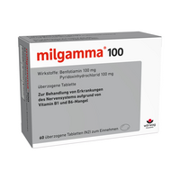 MILGAMMA 100 mg überzogene Tabletten - 60St - Muskelzuckung & Tremor
