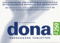 DONA 250 mg überzogene Tabletten - 50St - Rheuma & Arthrose