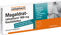 MAGALDRAT ratiopharm 800 mg Tabletten - 50St - Saurer Magen