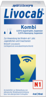 LIVOCAB Kombip.4 ml Augentr.+10 ml Nasenspray - 1St - Kombipack