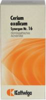 SYNERGON KOMPLEX 16 Cerium oxalicum Tabletten - 100St