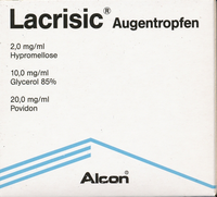 LACRISIC Augentropfen - 3X10ml - Gegen trockene Augen