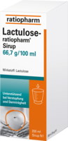 LACTULOSE ratiopharm Sirup - 200ml - Abführmittel