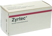 ZYRTEC 10 mg Filmtabletten - 100St - Allergie allgemein