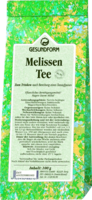 GESUNDFORM Melissenblätter Tee - 100g