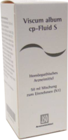 VISCUM ALBUM CP.Fluid S Tropfen - 50ml - Iso