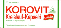 KOROVIT Kreislauf-Kapseln - 50St - Schwindelzustände