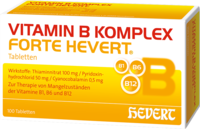 VITAMIN B Komplex forte Hevert Tabletten - 100St - Hevert