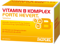 VITAMIN B Komplex forte Hevert Tabletten - 200St - Hevert