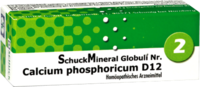 SCHUCKMINERAL Globuli 2 Calcium phosphoricum D 6 - 7.5g