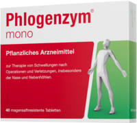 PHLOGENZYM mono magensaftresistente Tabletten - 40St - Enzymtherapie