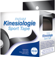 KINESIOLOGIE Sport Tape 5 cmx5 m schwarz - 1St