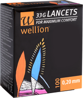 WELLION Lancets 33 G - 100St