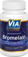 VIAVITAMINE Bromelain 1200 gdu/g Kapseln - 60St