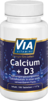VIAVITAMINE Calcium & D3 Tabletten - 100St
