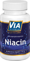 VIAVITAMINE Niacin Vitamin B3 Kapseln - 60St