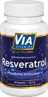 VIAVITAMINE Resveratrol Kapseln - 60St