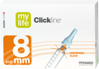 MYLIFE Clickfine Pen-Nadeln 8 mm 31 G - 100St - Einmalspritzen & Kanülen