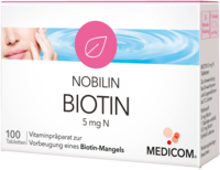 NOBILIN Biotin 5 mg N Tabletten - 100St - Biotin