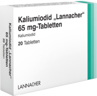 KALIUMIODID Lannacher 65 mg Tabletten - 20St