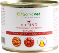 DOSENNAHRUNG Sensitive Rind f.Katzen - 200g
