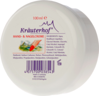 KRÄUTERHOF Hand- und Nagelcreme - 100ml