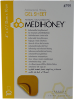 MEDIHONEY antibakterieller Gelverband 10x10 cm - 10St