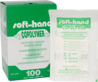 HANDSCHUHE Einmal Copolymer steril Gr.S - 100St