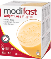 MODIFAST Programm Drink Banane Pulver - 8X55g - Gewichtsreduktion