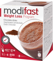 MODIFAST Programm Drink Schokolade Pulver - 8X55g - Gewichtsreduktion