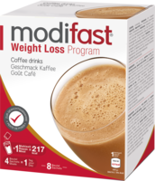 MODIFAST Programm Drink Kaffee Pulver - 8X55g - Gewichtsreduktion