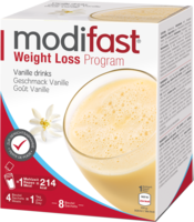 MODIFAST Programm Drink Vanille Pulver - 8X55g - Gewichtsreduktion