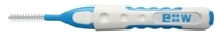 EDELWHITE pro Interdent.Bür.S 0,6-3 mm blau - 6St