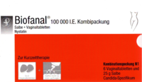 BIOFANAL Kombip. 25g Salbe + 6 Vag.Tbl. - 1P - Vaginalpilz-Therapeutika