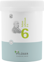 BIOCHEMIE Pflüger 6 Kalium sulfuricum D 6 Tabl. - 1000St - Biochemie Pflüger