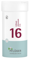 BIOCHEMIE Pflüger 16 Lithium chloratum D 6 Tabl. - 400St - Biochemie Pflüger