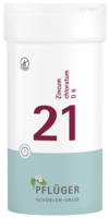 BIOCHEMIE Pflüger 21 Zincum chloratum D 6 Tabl. - 400St - Biochemie Pflüger