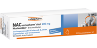 NAC ratiopharm akut 200 mg Hustenlöser Brausetabl. - 20St - Hustenlöser