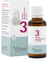 BIOCHEMIE Pflüger 3 Ferrum phosphoricum D 12 Tro. - 30ml - Biochemie Pflüger