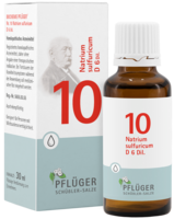 BIOCHEMIE Pflüger 10 Natrium sulfuricum D 6 Tropf. - 30ml - Biochemie Pflüger
