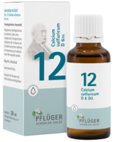 BIOCHEMIE Pflüger 12 Calcium sulfuricum D 6 Tropf. - 30ml - Biochemie Pflüger