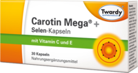 CAROTIN MEGA+Selen Kapseln - 30St - Für Haut, Haare & Knochen