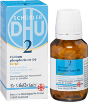 BIOCHEMIE DHU 2 Calcium phosphoricum D 6 Tab.Karto - 200St - Dhu Nr. 1 & 2